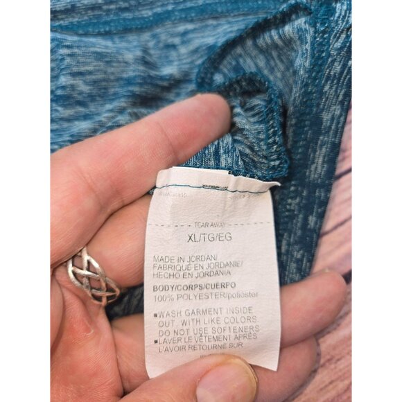 Under Armour Womens Loose Fit Blue Heather T-Shirt XL - Picture 6 of 7